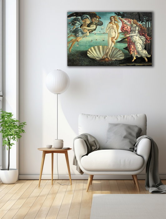 Wallity Pintura Decorativa de Vidrio Templado Multicolor 70 x 110 cm